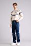 Standard Fit Crew Neck Knitwear Sweater G6184Ax25Cw - 2