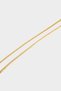 Women's Gold 2-Piece Steel Necklace G2863Axns - 4
