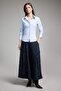 A-Line Checkered Regular Waist Midi Skirt H1538Ax25Wn