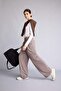 Wide Leg Ankle Length Sports Pants F8232Ax26Sp