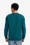 Boxy Fit Crew Neck Soft Fleece Lined Printed Sweatshirt X8282AZ25AU - 5