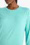 Standard Fit Crew Neck Sportsman Long Sleeve T-Shirt G3779Ax25Sp - 5