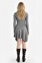 Crew Neck Long Sleeve Mini Dress G8699Ax25Cw - 8
