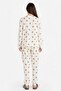 Pajama Set Regular Fit Teddy Bear Pattern Long Sleeve Top Long Bottom G5304Ax25Au - 6