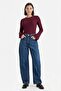 Slim Fit Crew Neck Ribbed Camisole Long Sleeve T-Shirt G7708Ax25Wn - 2