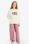 Nba Oversize Wide Fit Crew Neck Sweatshirt Girls' F3419A825Au - 2