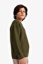 Crew Neck Knitwear Sweater for Boys G4608A825Cw - 3