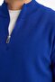 Ultra Soft Standard Fit Zippered High Neck Knitwear Sweater G5283Ax25Wn - 4