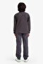Polar 2-Piece Set Half Zipper Sweatshirt Sweatpants Boys G4965A825Wn - 5