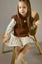 2-Piece Set Floral Print Vest Long Sleeve Dress Baby Girl G6855A525WN - 2