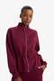 Warmtech Standard Fit Zippered Soft Fleece Modal Cardigan G4368Ax25Wn - 3