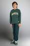 100% Cotton Printed Sweatpants with Elastic Waist for Boys G6372A826Sp