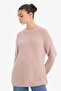 Regular Fit Crew Neck Basic Long Sleeve Knitwear Sweater H6905Az25Wn - 3