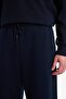 Flat-Legged Sweatpants with Tie-Up Waist G6751Ax25Au - 3