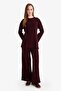 Loose Fit Crew Neck Knitwear Sweater Tunic G7241Ax25Cw - 2