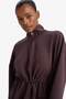 Ultra Soft Long Fit High Neck Modal Sports Sweatshirt F9065Ax26Sp - 5