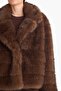 Warm Regular Fit Faux Fur Coat F5565Ax25Wn - 4