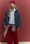 Taffeta Jacket with Zipper Pockets F7638Ax26Sp