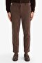 Tailored Regular Fit Velvet Straight-Leg Trousers F0462Ax25Wn - 3
