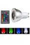 مصباح LED ملون بريموت كنترول، موفر للطاقة - 5