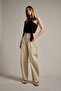 100% Cotton Baggy Fit Jean Trousers G5634Ax25Wn - 2