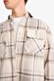 Warm Regular Fit Checkered Fleece Shirt F0104Ax25Wn - 5