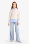 Girl's Crew Neck Knitwear Sweater F2621A825Wn - 4