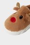 Women's New Year's Themed Flat Sole House Slippers F1529Ax25Wn - 5