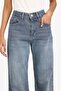 Straight Wide High Waist Straight and Wide Leg Jean Pants F5527Ax25Au - 4