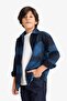 Warm 100% Cotton Oversize Wide Fit Polo Collar Checkered Flannel Long Sleeve Shirt for Boys G3 - 3