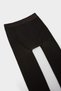 Women's Black Thermal Pantyhose F8639Axns - 6