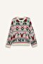 Christmas Themed Regular Fit Crew Neck Sweater F4384Ax25Cw - 3