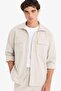 Regular Fit Corduroy Long Sleeve Shirt F1619Ax25Wn - 3