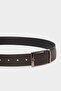 Men's Double-Sided Buckle Faux Leather Classic Belt G4435Axns - 2