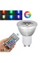 مصباح LED ملون بريموت كنترول، موفر للطاقة - 3