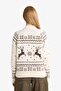New Year Themed Regular Fit Crew Neck Knitwear Sweater F6482Ax25Cw - 5
