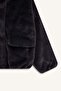 Zippered Pocket Pcs Plush Coat Girls F0788A825Au - 5