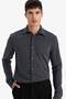 Modern Fit Polo Collar Pique Long Sleeve Shirt F0330Ax25Au