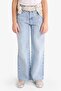Straight Fit Straight Cut Jean Trousers for Girls G3634A825Au - 2