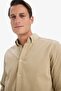 100% Cotton Regular Fit Velvet Shirt E9024Ax25Wn - 4