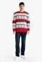 Crew Neck Christmas Themed Knitwear Sweater G1118Ax25Wn - 2