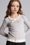Relax Fit Long Sleeve T-Shirt Girl Child G3736A825Wn