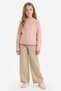 Crew Neck Knitwear Sweater for Girls G5449A825Wn - 2