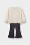 Hello Kitty 2'Li Set Sweatshirt Sweatpants Baby Girl G0100A525Wn - 4