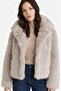 Warm Regular Fit Faux Fur Coat F6415Ax25Wn - 4