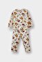 Pajama Sets New Year's Themed Long Sleeve Top Long Bottom Baby Boy F0557A525Au