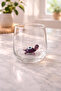 Nazar Beaded Glass Set of 6 with Turtle Glass Figure - 7
