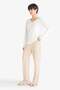 Pajama Set Regular Fit Long Sleeve Top Patterned Long Bottom G1190Ax25Au - 2