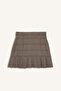 Pilise Checkered Regular Waist Mini Skirt G3453Ax25Wn - 4