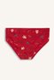 100% Cotton Christmas Themed Combed Cotton Slip Panties for Girls G4005A825Wn - 3